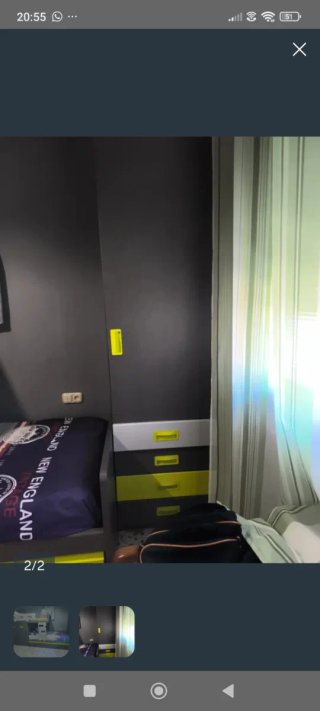 Dormitorio Juvenil con Literas
