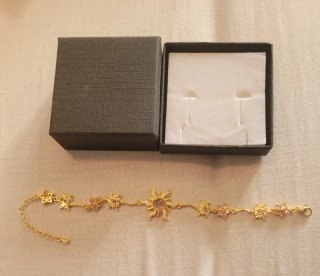 Set de Bisutería con Diseño de tulipan Acero lamin