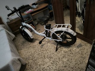 Bicicleta Eléctrica Evercross EK6 Blanca