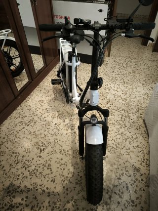 Bicicleta Eléctrica Evercross EK6 Blanca