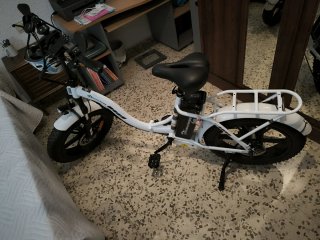 Bicicleta Eléctrica Evercross EK6 Blanca