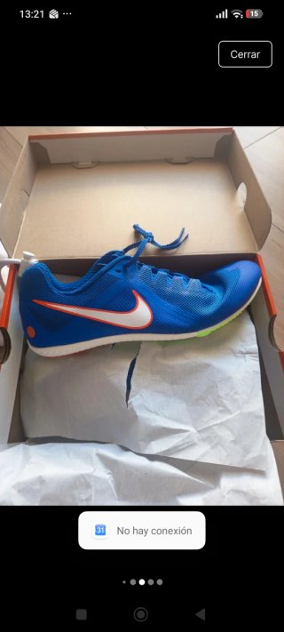 Zapatillas clavos atletismo Nike Rival multi