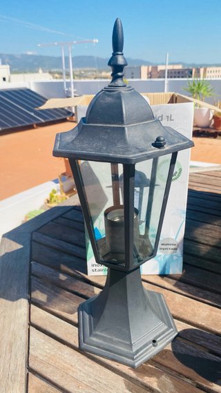 2 Lámparas de Exterior Estilo Farol