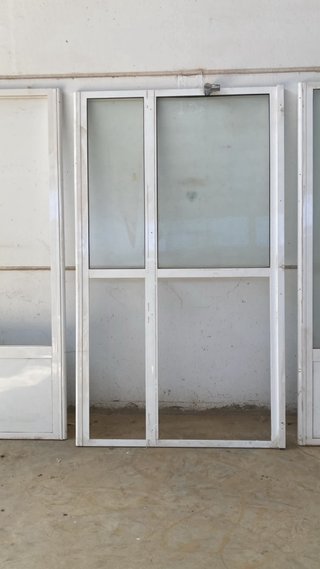 Cerramiento aluminio blanco