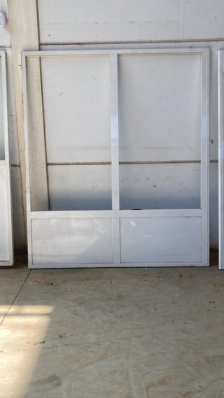 Cerramiento aluminio blanco
