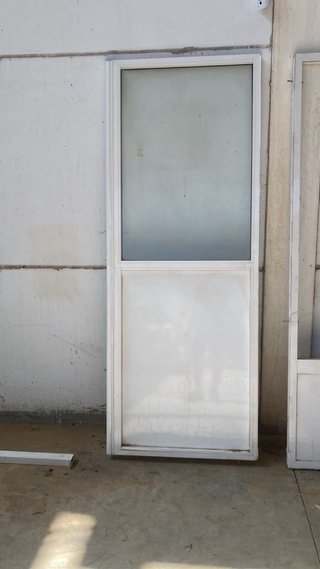 Cerramiento aluminio blanco