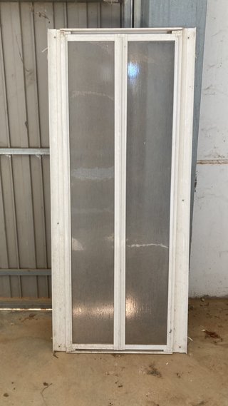 Cerramiento aluminio blanco