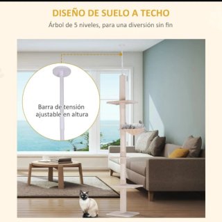 Árbol rascador para gatos