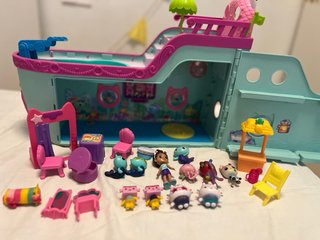 Crucero La Casa Muñecas Gabby + accesorios extra