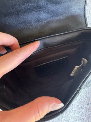 Bolso acolchado Zara cadena dorada