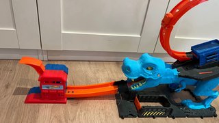Pista Hot Wheels City Desafío del T-Rex