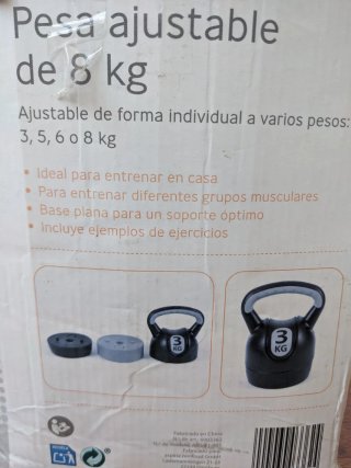 Pesa Rusa Ajustable Crane 8 kg
