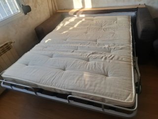 Sofá Cama IKEA de Dos Plazas Gris