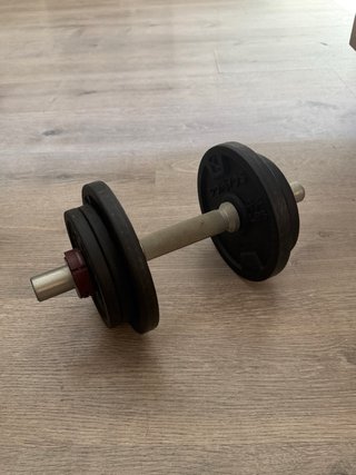 Mancuerna Domyos 10kg (Barra + Discos)