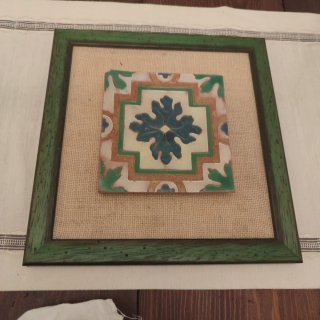 Azulejo decorativo estilo vintage