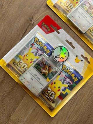 2 Blisters Pokémon TCG 30th Anniversary