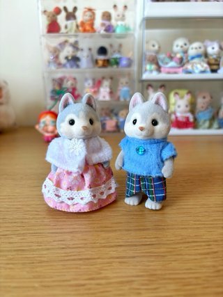Familia de figuras Sylvanian Families