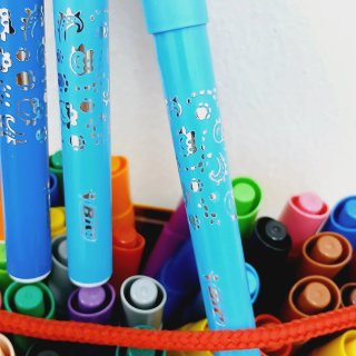 Cubo 44 Rotuladores BIC Kids Visacolor XL