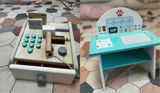 Lote Juguetes Caja Registradora y Doctor
