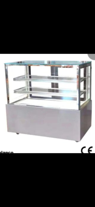 Vitrina Refrigerada de metal cristal