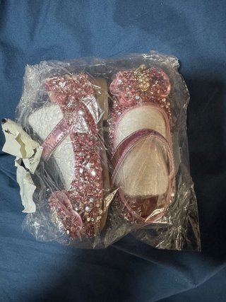 Zapatos Niña Brillantes Nuevos