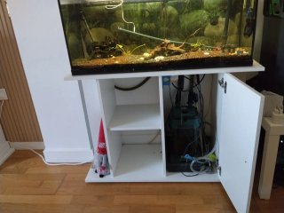Acuario y mueble