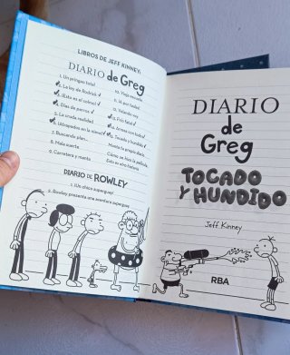 Diario de Greg 15. Tocado y hundido