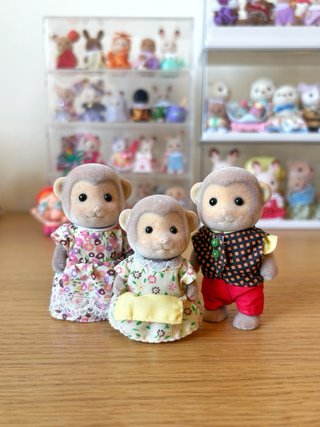 Familia de Monos Sylvanian Families