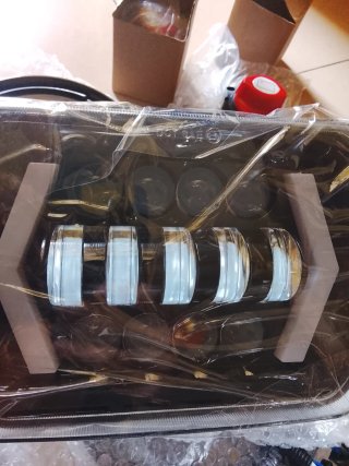 Kit 2 Faros LED Rectangulares Patrol