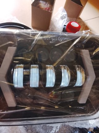 Kit 2 Faros LED Rectangulares Patrol