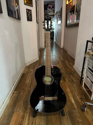 Guitarra Acústica Fender Negra