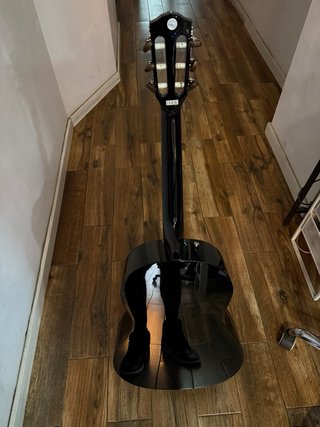 Guitarra Acústica Fender Negra