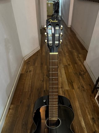 Guitarra Acústica Fender Negra