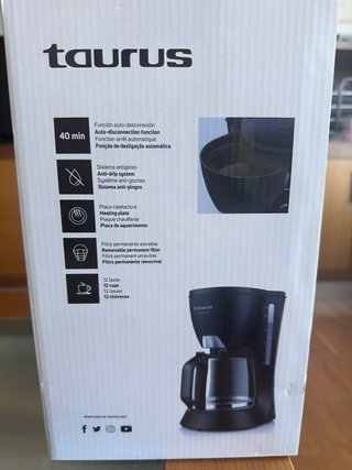 Cafetera de Goteo Taurus Verona 12