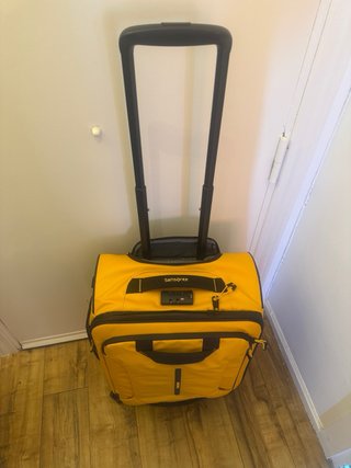 Maleta Cabina Samsonite Ecodiver 55cm 50L Amarilla
