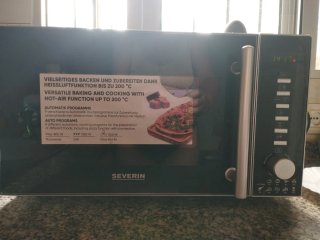 Microondas/Horno Severin con Grill y Aire Caliente