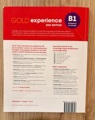 GOLD EXPERIENCE 2ED B1 STUDENT'S BOOK & INTERAC...