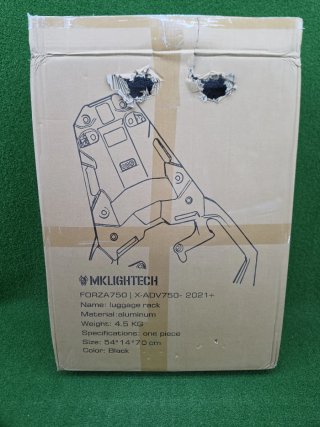 Portaequipajes Trasero Moto