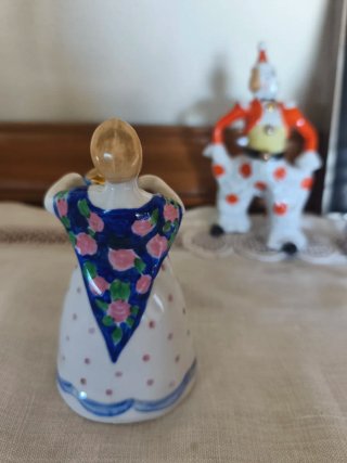 Figura Porcelana Dulevo URSS "Mujer con Samovar"