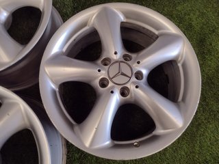 JUEGO LLANTAS DOBLE MEDIDA MERCEDES CLASE C 17”