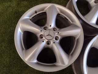 JUEGO LLANTAS DOBLE MEDIDA MERCEDES CLASE C 17”