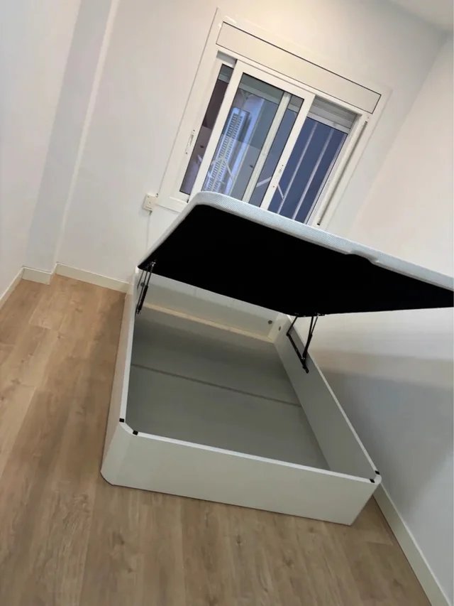 Canapé abatible 120x190 blanco NUEVO