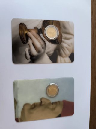 2 Monedas Conmemorativas 2€ San Marino 2022