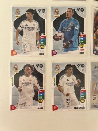 ¡LOTE TOPPS REAL MADRID – VENTA RÁPIDA!