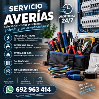 Servicio de Electricista Urgente 24/7
