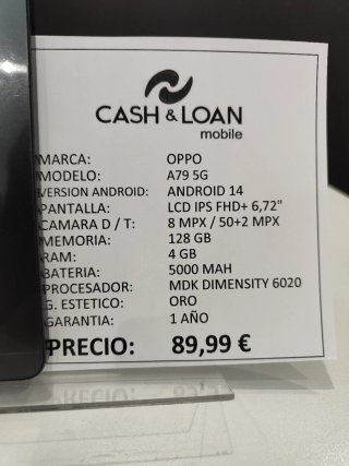 OPPO A79 5G 128GB Gris