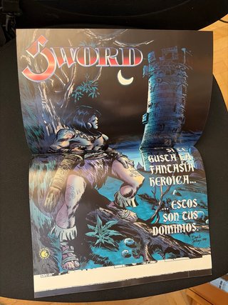 Revista de fantasía heroica Sword número 2
