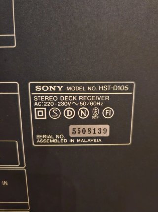 Sony HST-D105 + CDP-M12 con mando