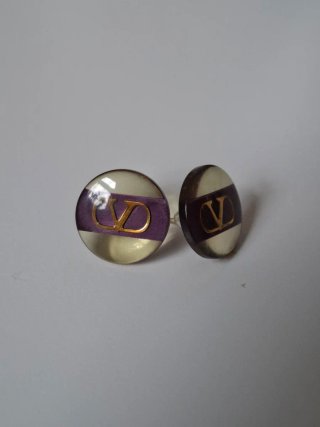 Orecchini Valentino Bottoni Vintage
