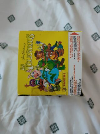 Caja sobres Los Teleñecos Panini precintada